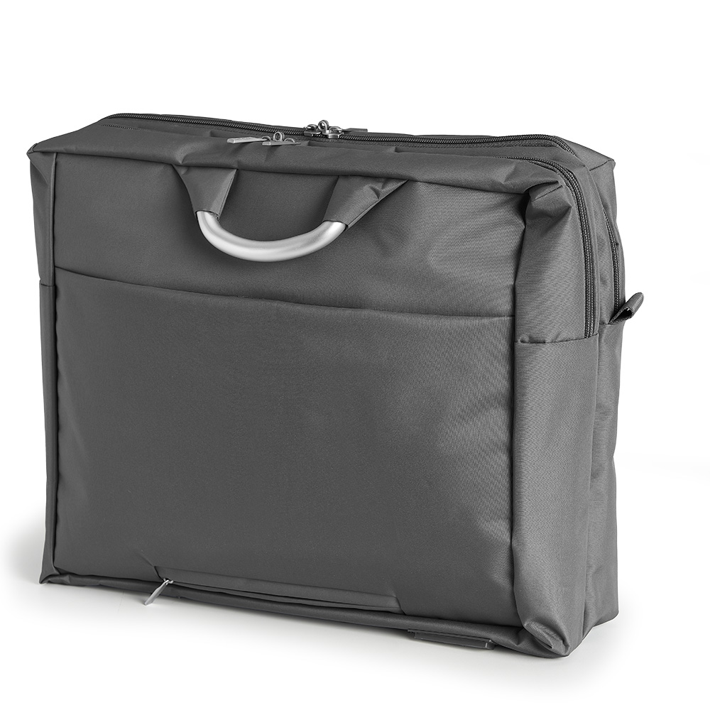 Laptop Double Document Bag Gris - Imagem 3