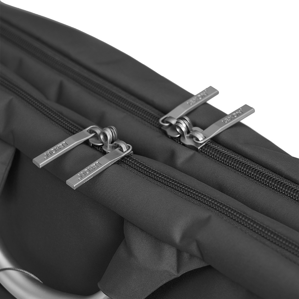 Laptop Double Document Bag Gris - Imagem 4