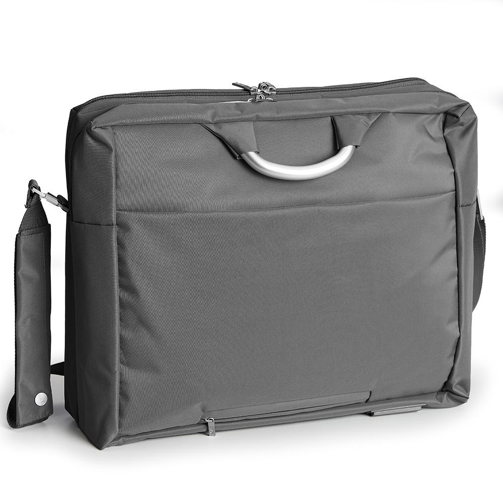 Laptop Double Document Bag Gris - Imagem 2